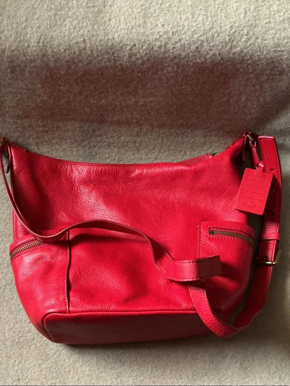 Fossil vivid red